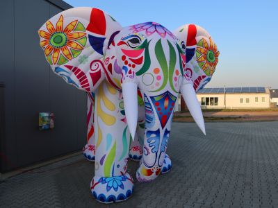 Aufblasbarer Elefant Dekoration